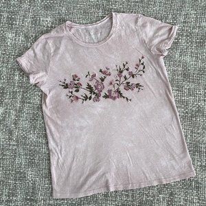 AEO Embroidered T-Shirt Sz XS